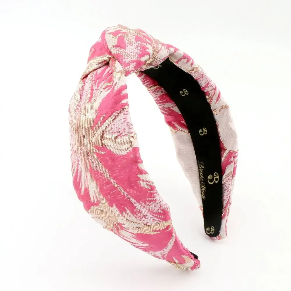 The Fuchsia Hibiscus Brocade